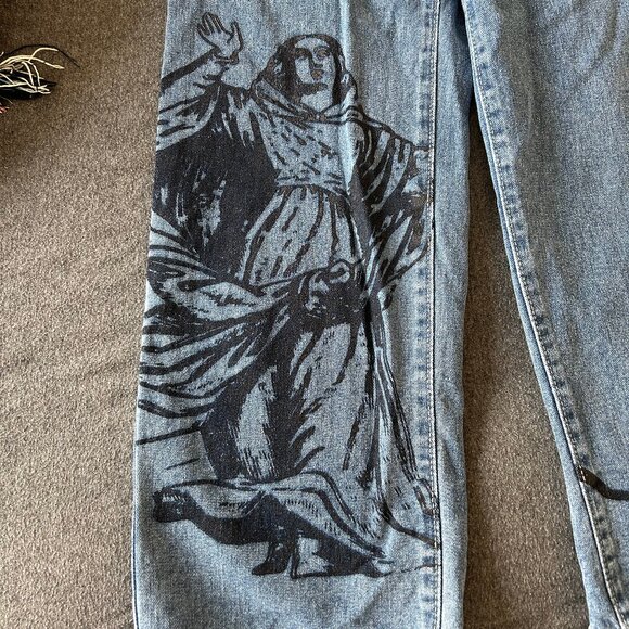 Jesus Denim Jeans - Picture 2 of 7